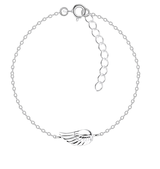 Silver Wing Bracelet