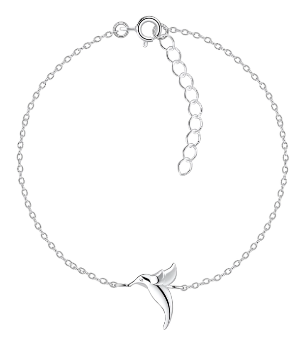 Silver Bird Bracelet
